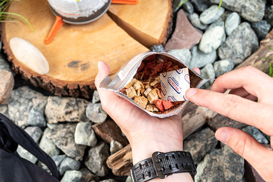 proper storage of freeze dried food