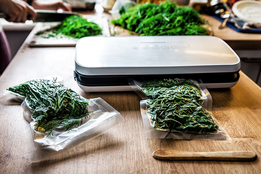 proper vacuum sealing food