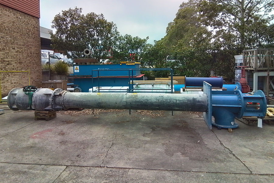 old mining turbine pump repair