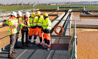 wastewater and water reclamation pump engineering team