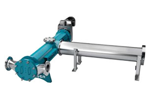 substrate feeder for biogas