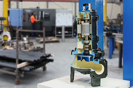 submersible pump for wastewater